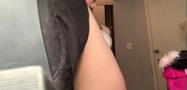  Pregnant Teen Pussy Showoff Spread Age In Boots Domination (Full video on onlyfans.comkandicalico)